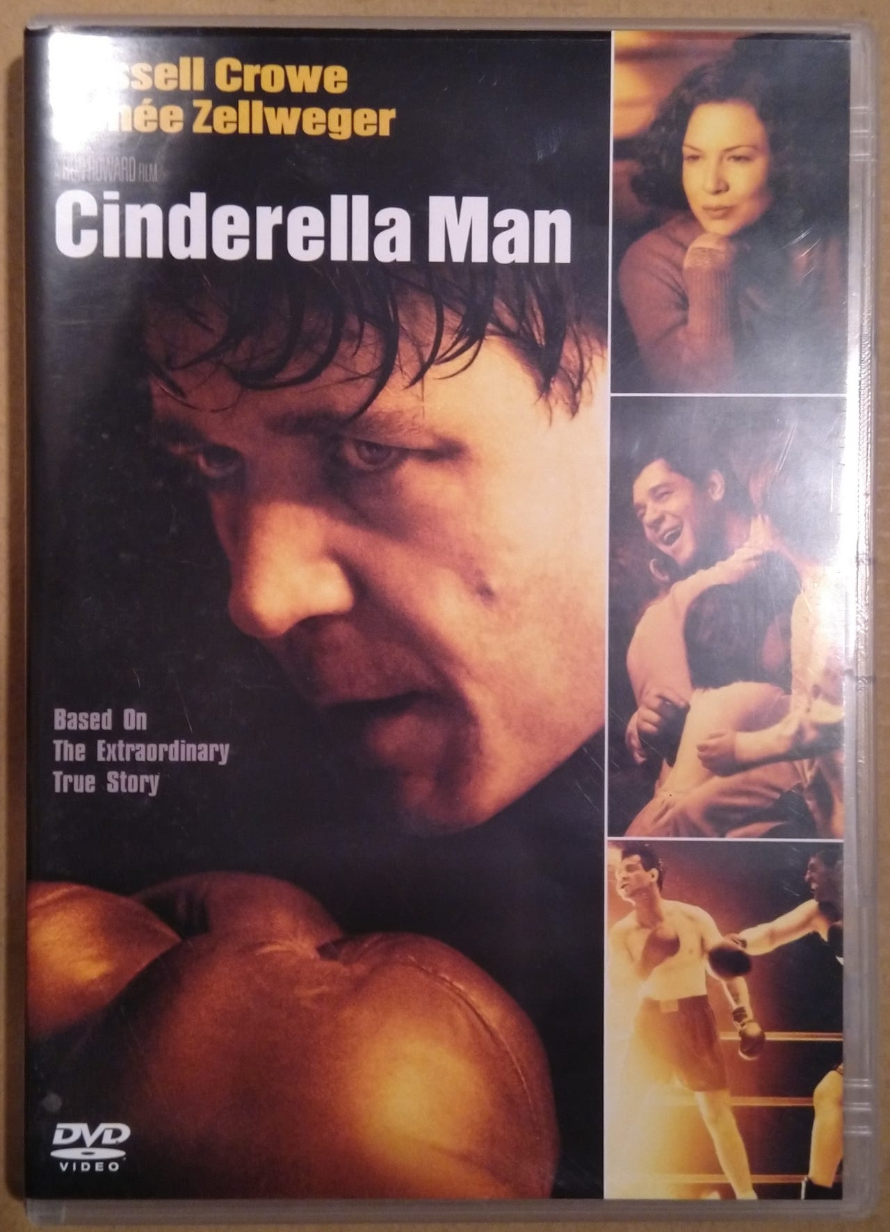 Cinderella Man dvd