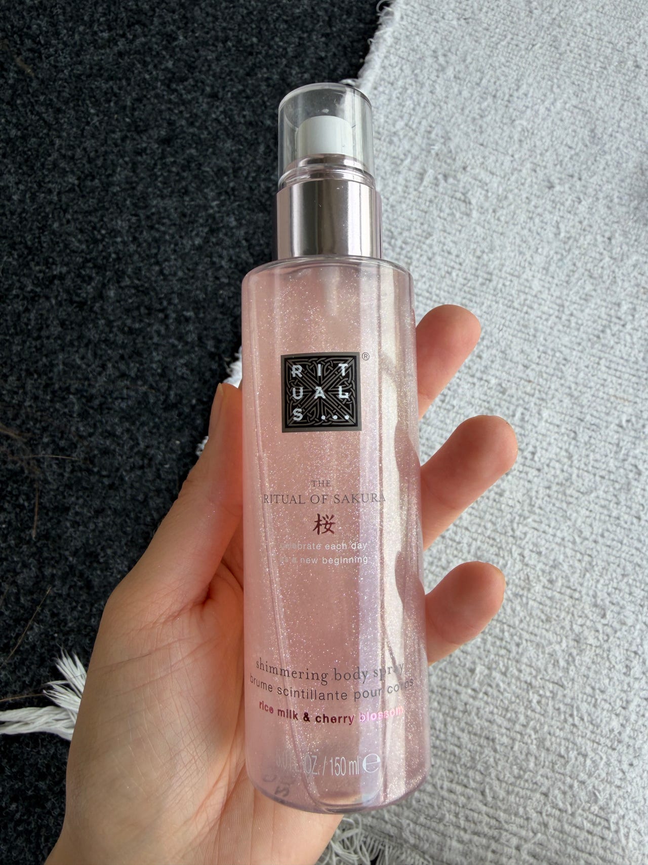 Rituals - The Ritual of Sakura Shimmering Body Spray -vartalosuih