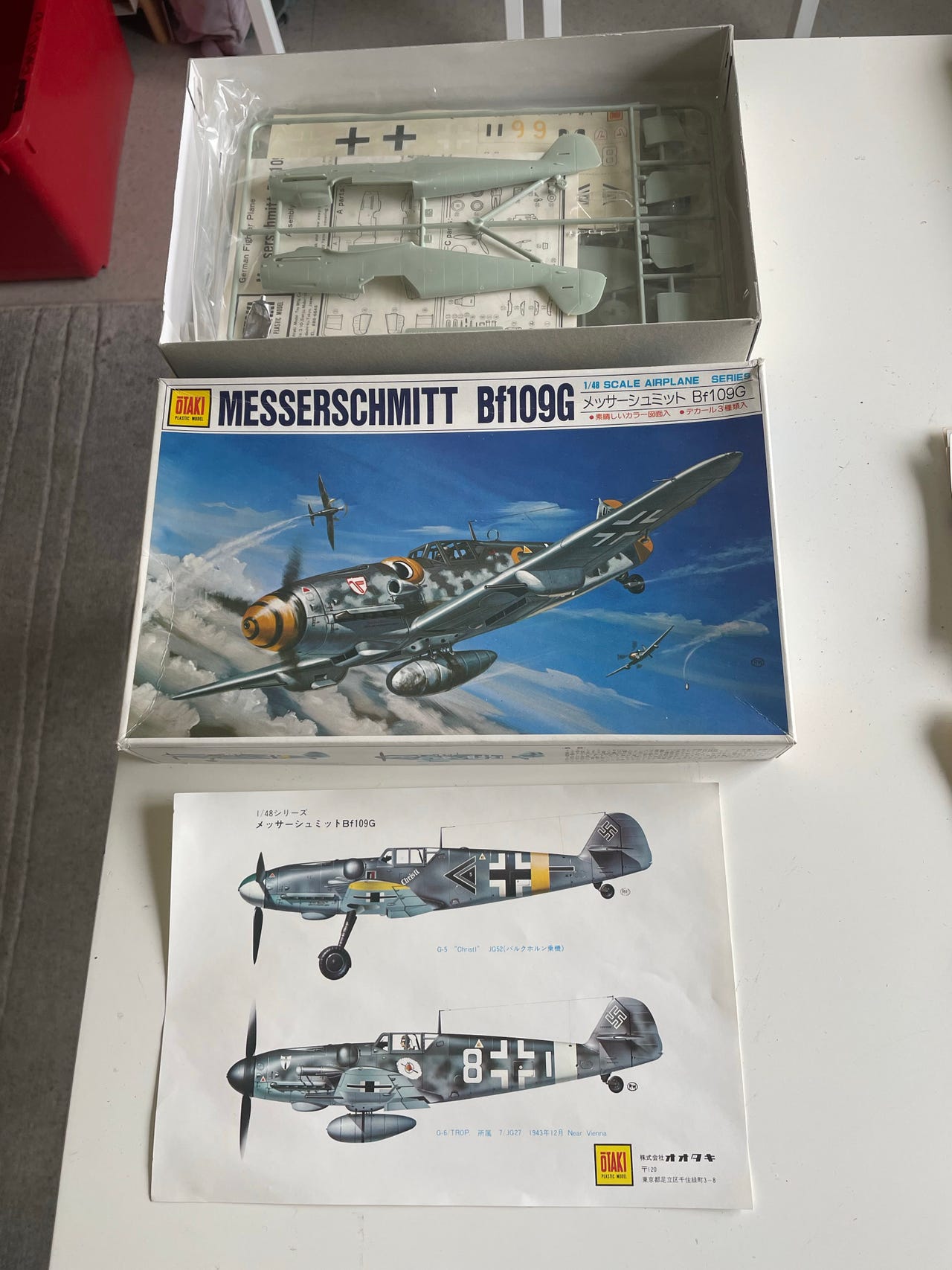 Otaki Messerschmitt Bf109G 1:48