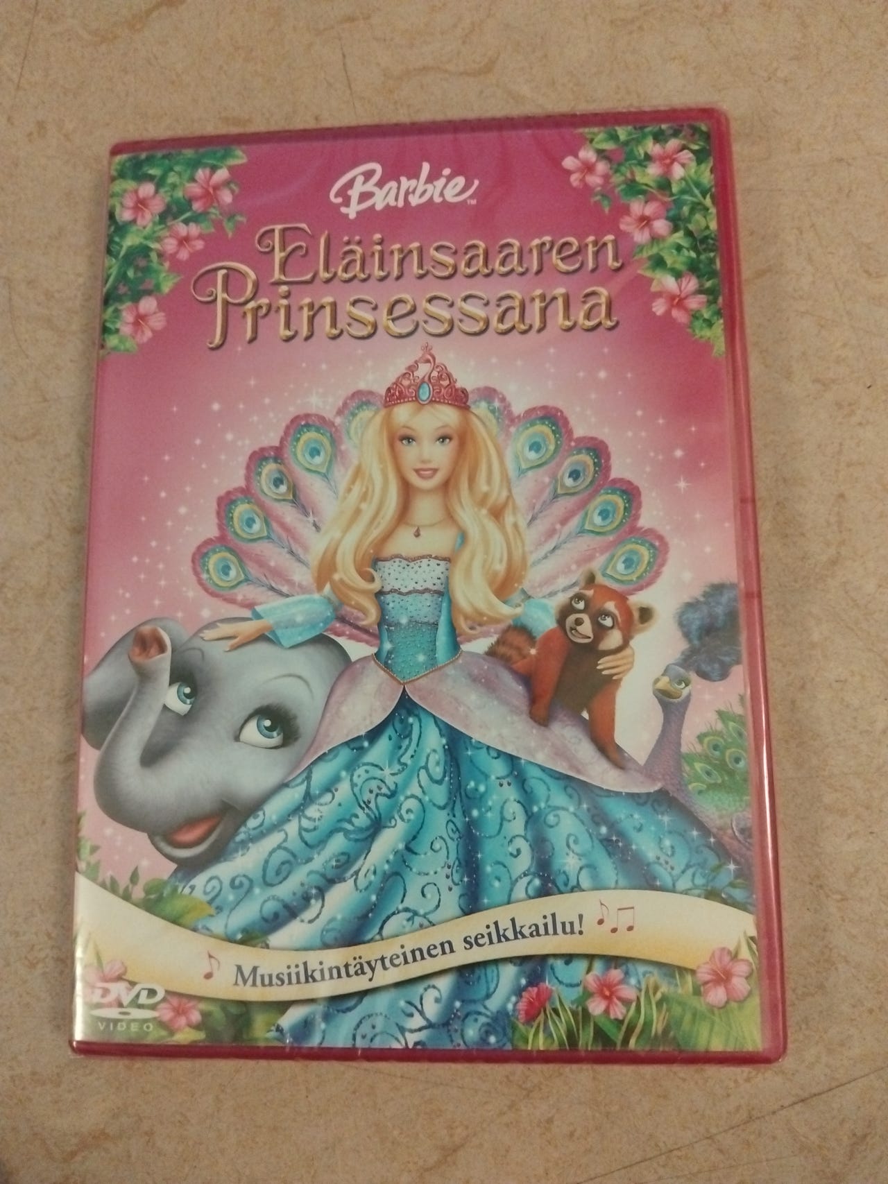 Barbie Eläinsaarten Prinsessana DVD