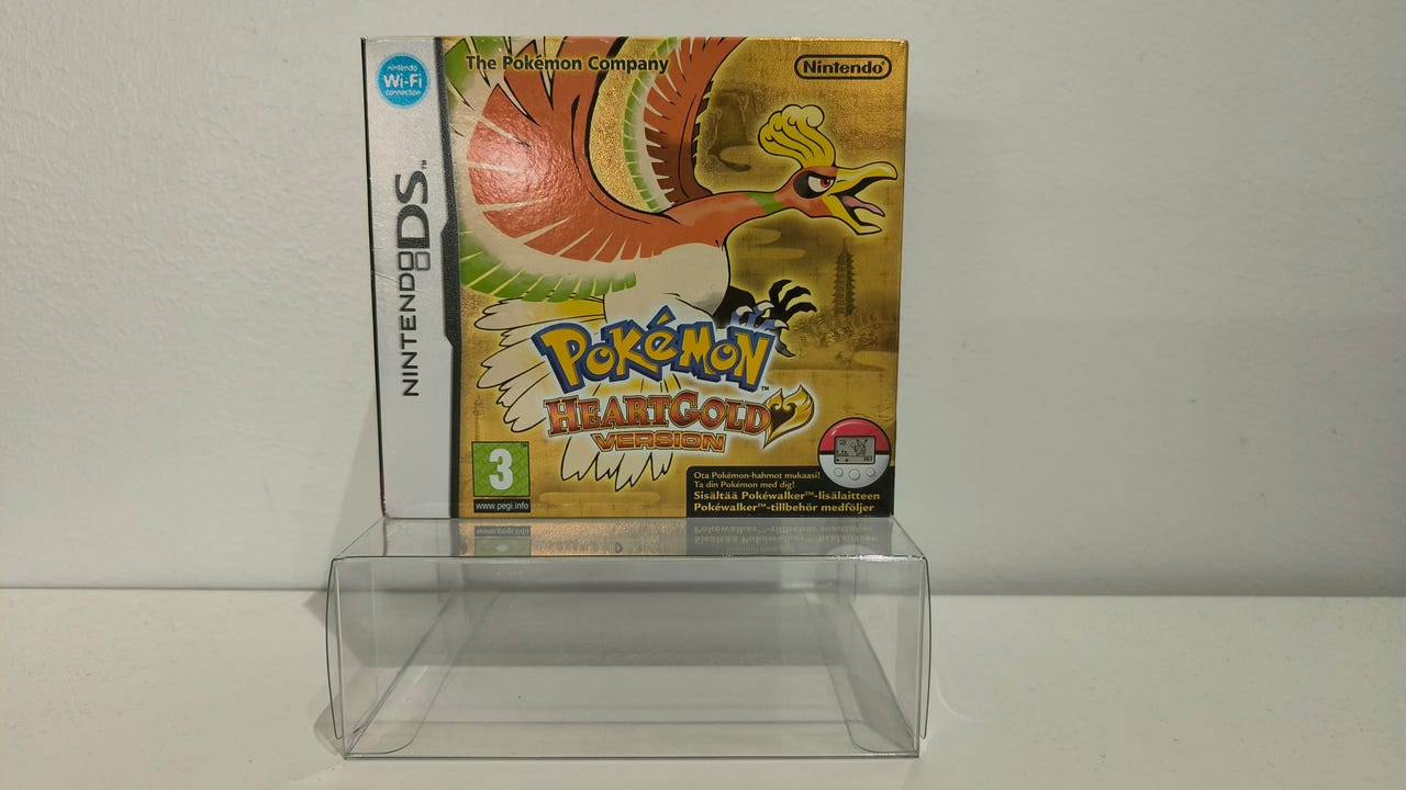 UUSI DS Pokemon HeartGold Pokewalker-versio peli
