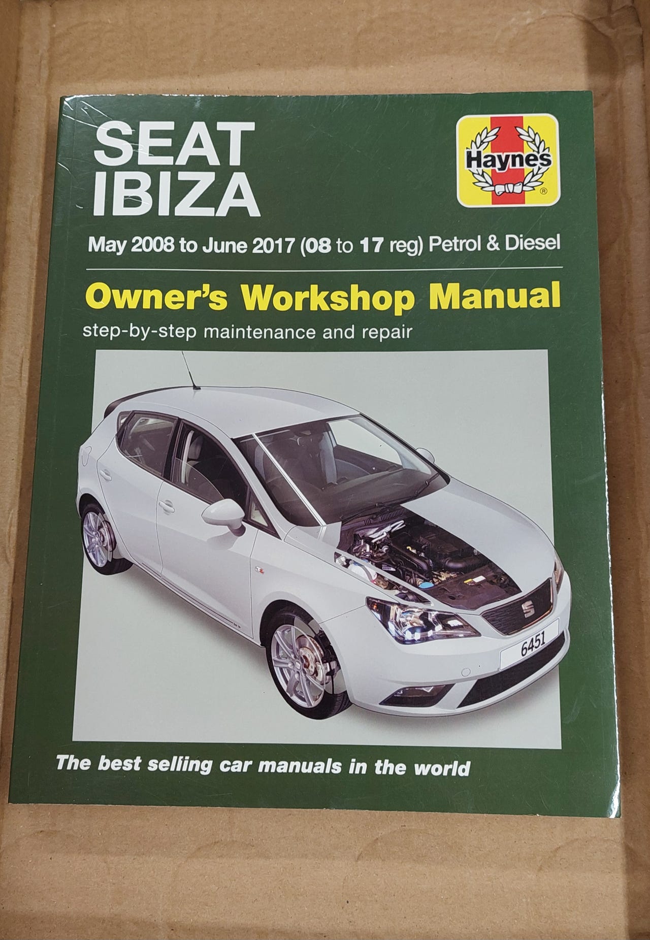 Seat Ibiza 2008 - 2017 korjausopas