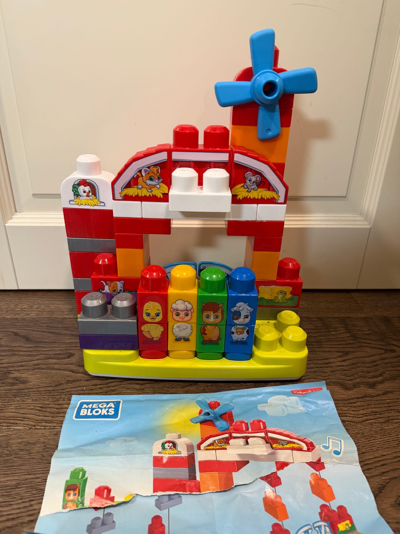 Fisher-Price Mega Bloks eläinhahmo rakennuslelu