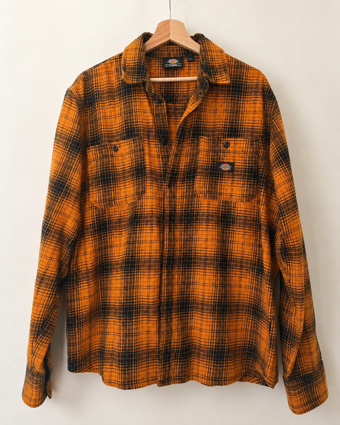 Dickies ruudullinen flanellipaita, XL