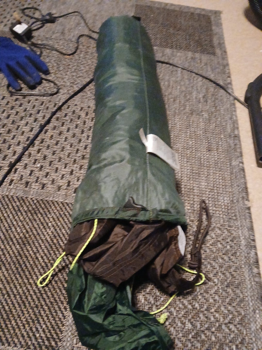 Jack folfskin Vihreä retkiteltta 1hengen