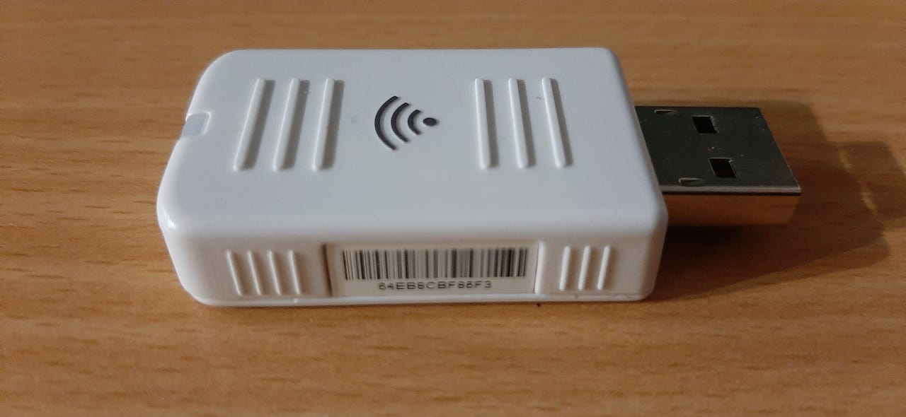 Epson ELPAP07 Wireless LAN -sovitin (Wi-Fi-moduuli videotykkiin)