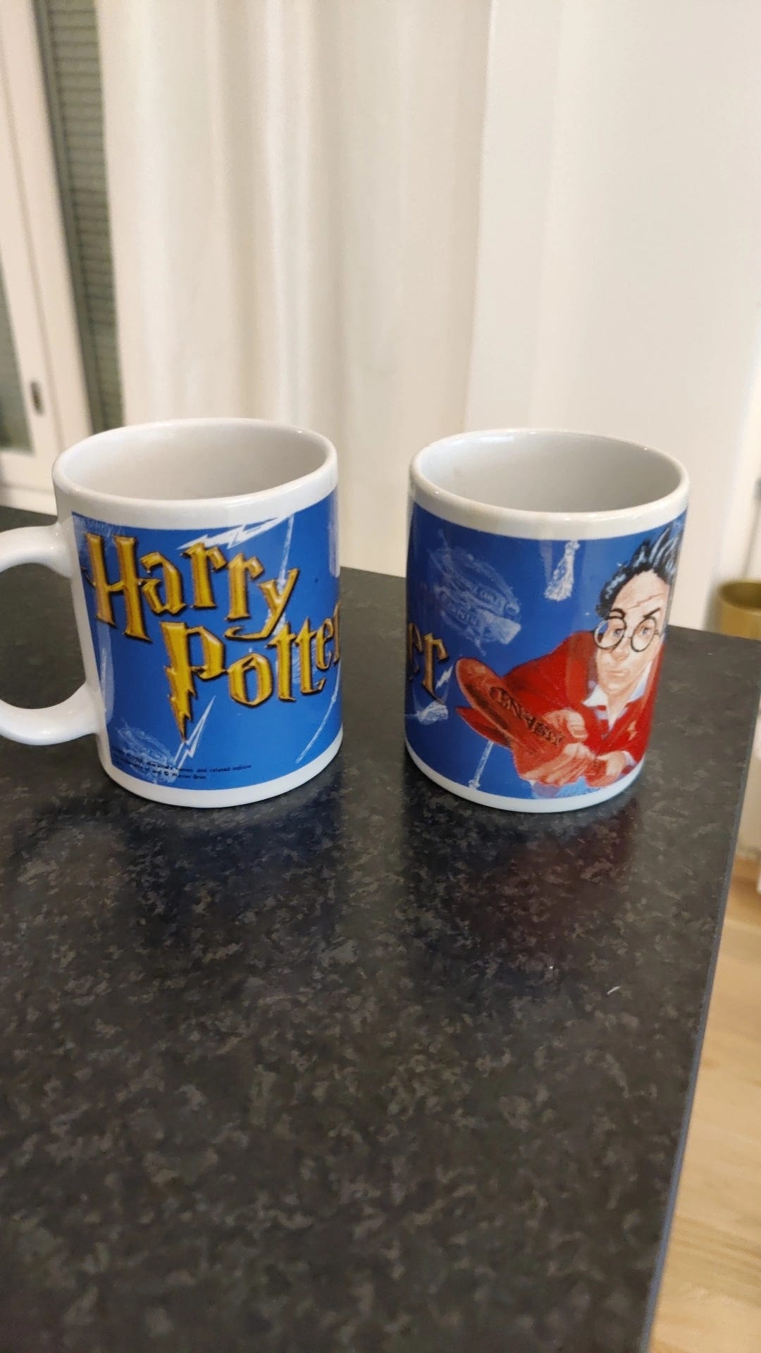 Retro Harry Potter teemamukit