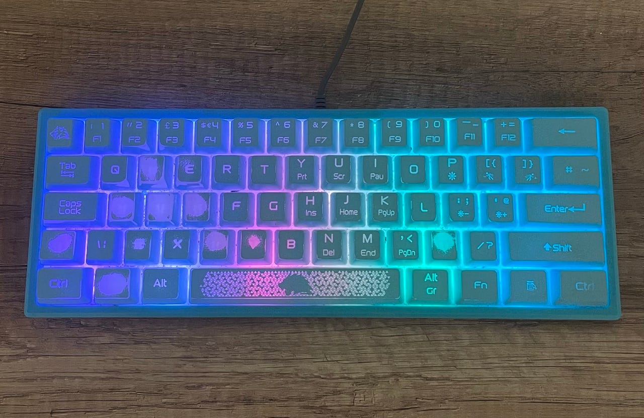 Ziyou Lang K61 RGB mekaaninen näppäimistö
