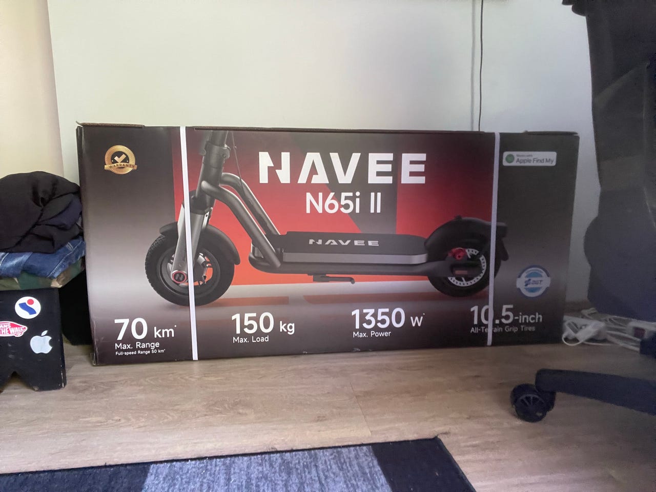 Navee N65i II sähköpotkulauta 1350W 70km