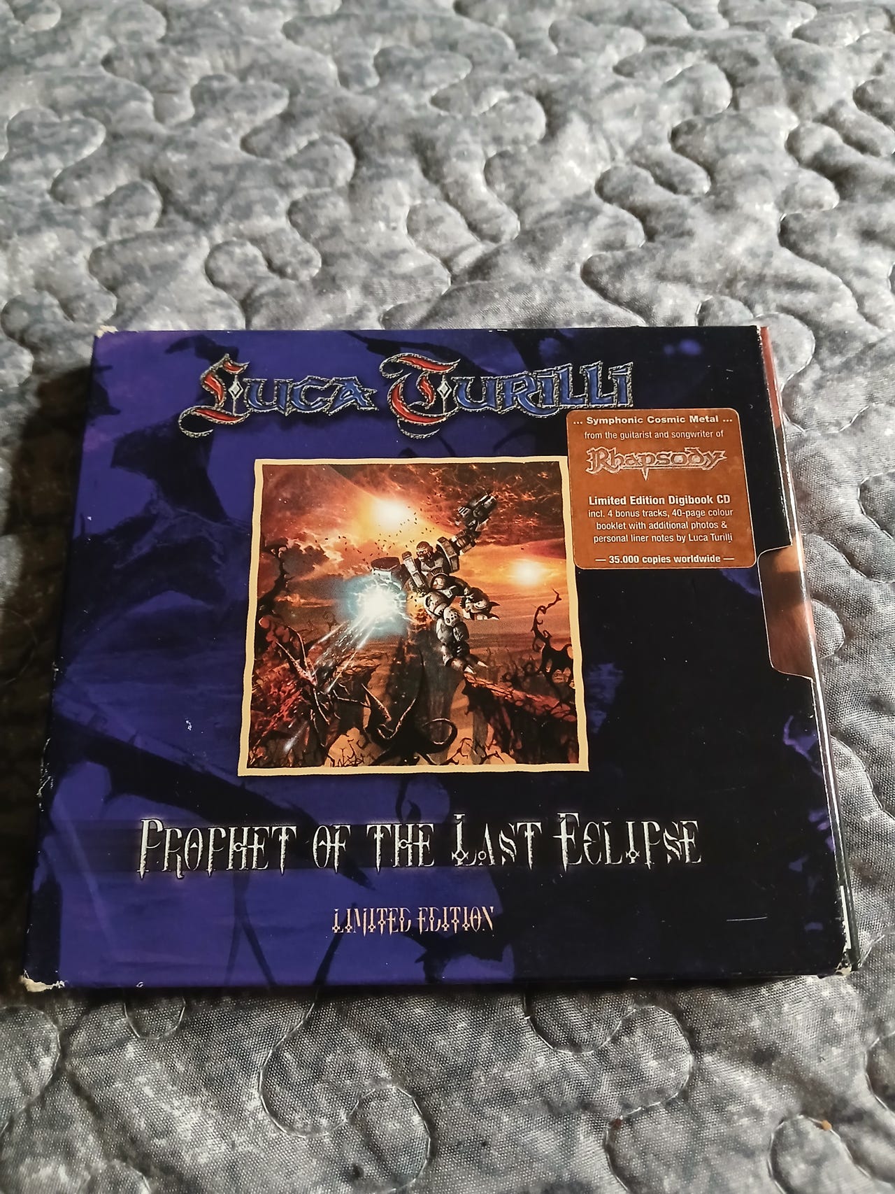 Luca Turilli – Prophet Of The Last Eclipse Digibook CD