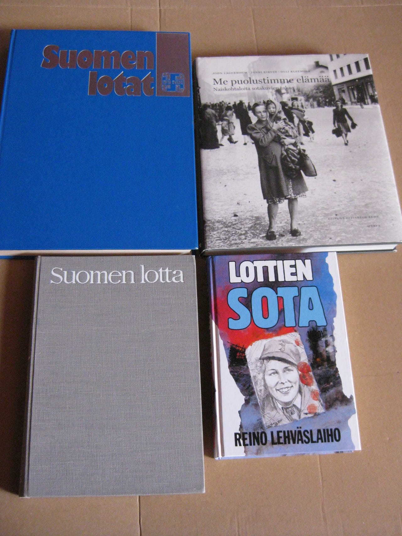 Suomen lotat, Lottien sota, Me puolustimme elämää,...