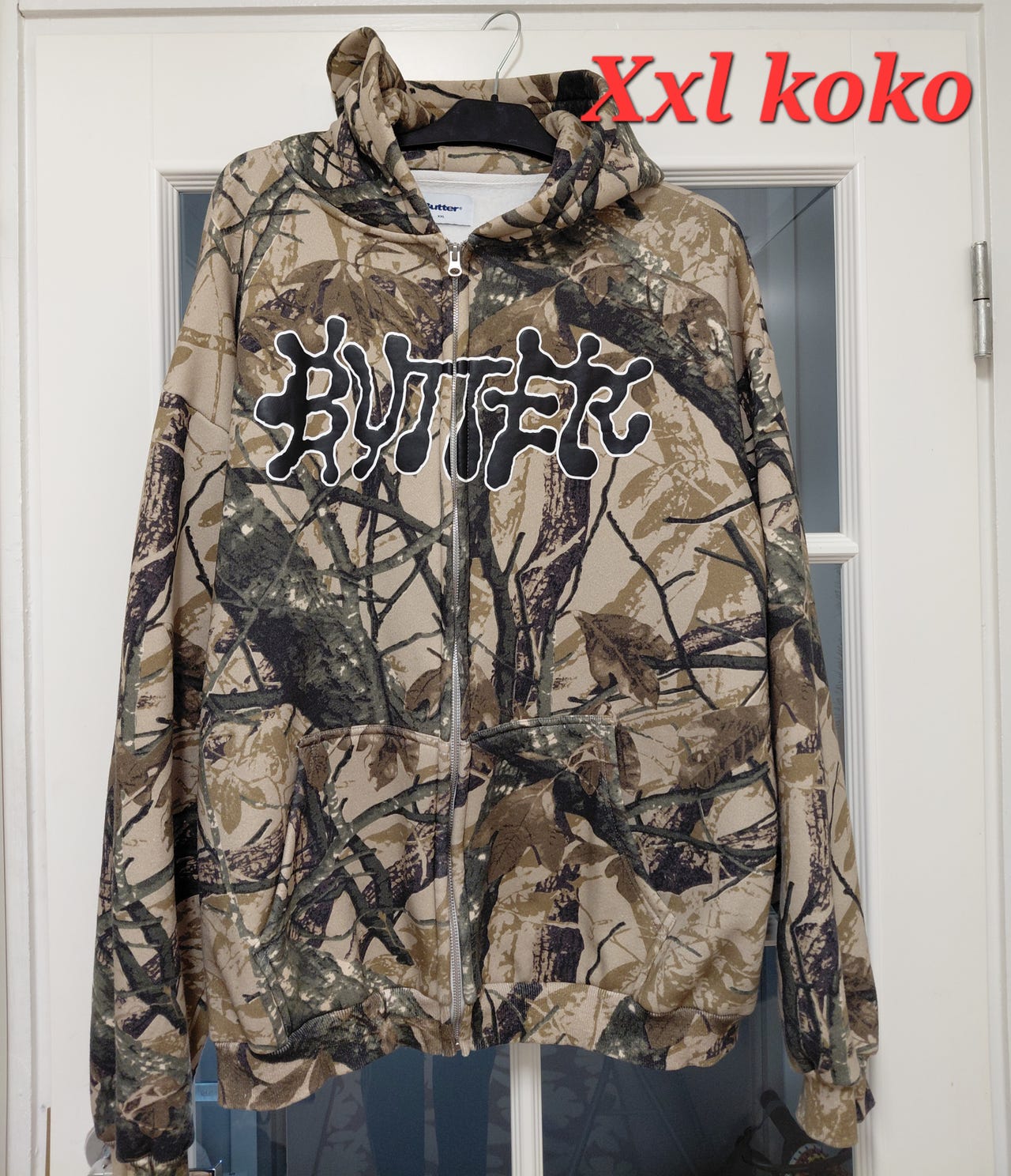 Butter Goods Ink Zip-Thru -huppari/Camo.
