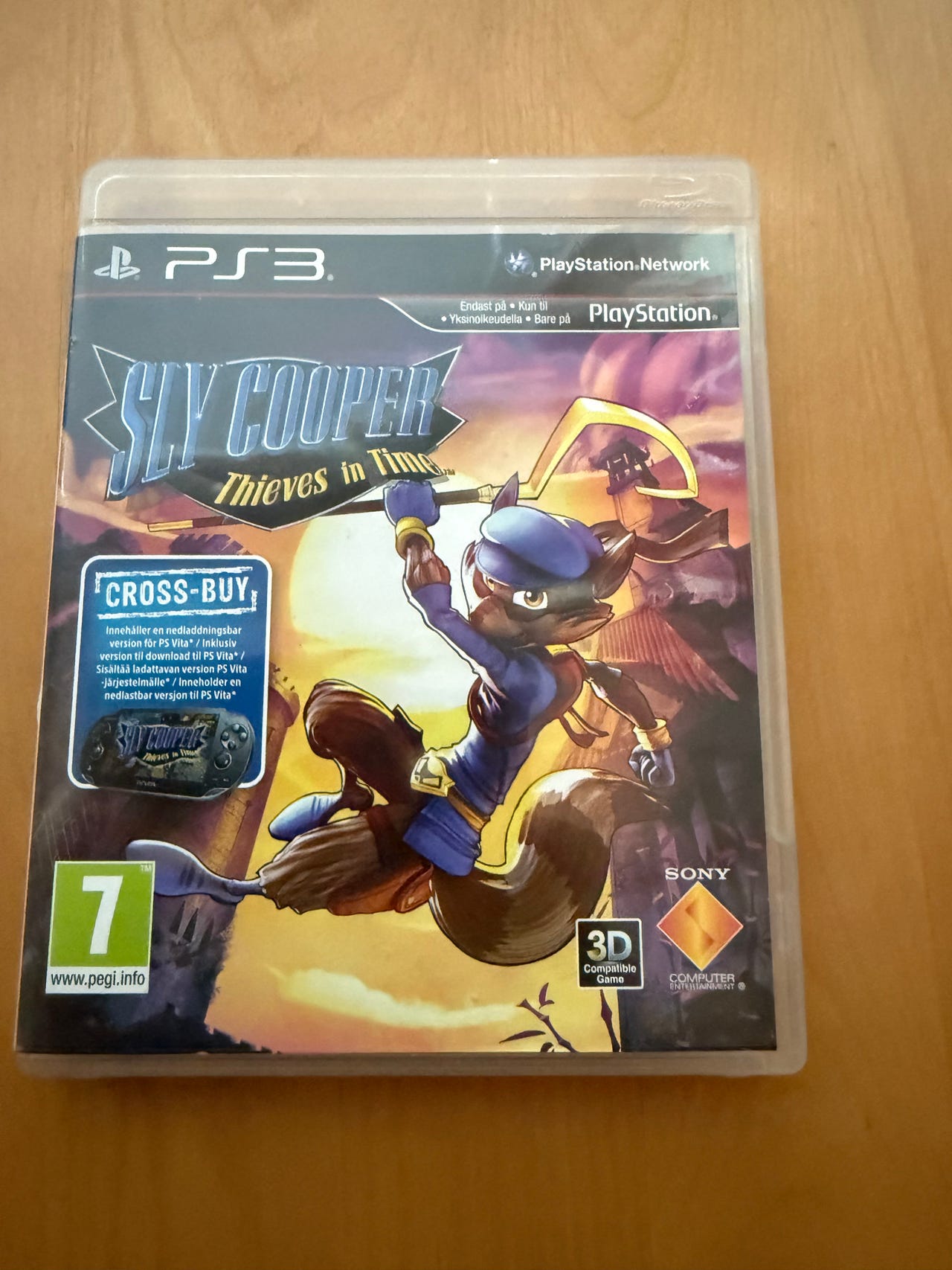 PS3 Sly Cooper: Thieves in Time peli
