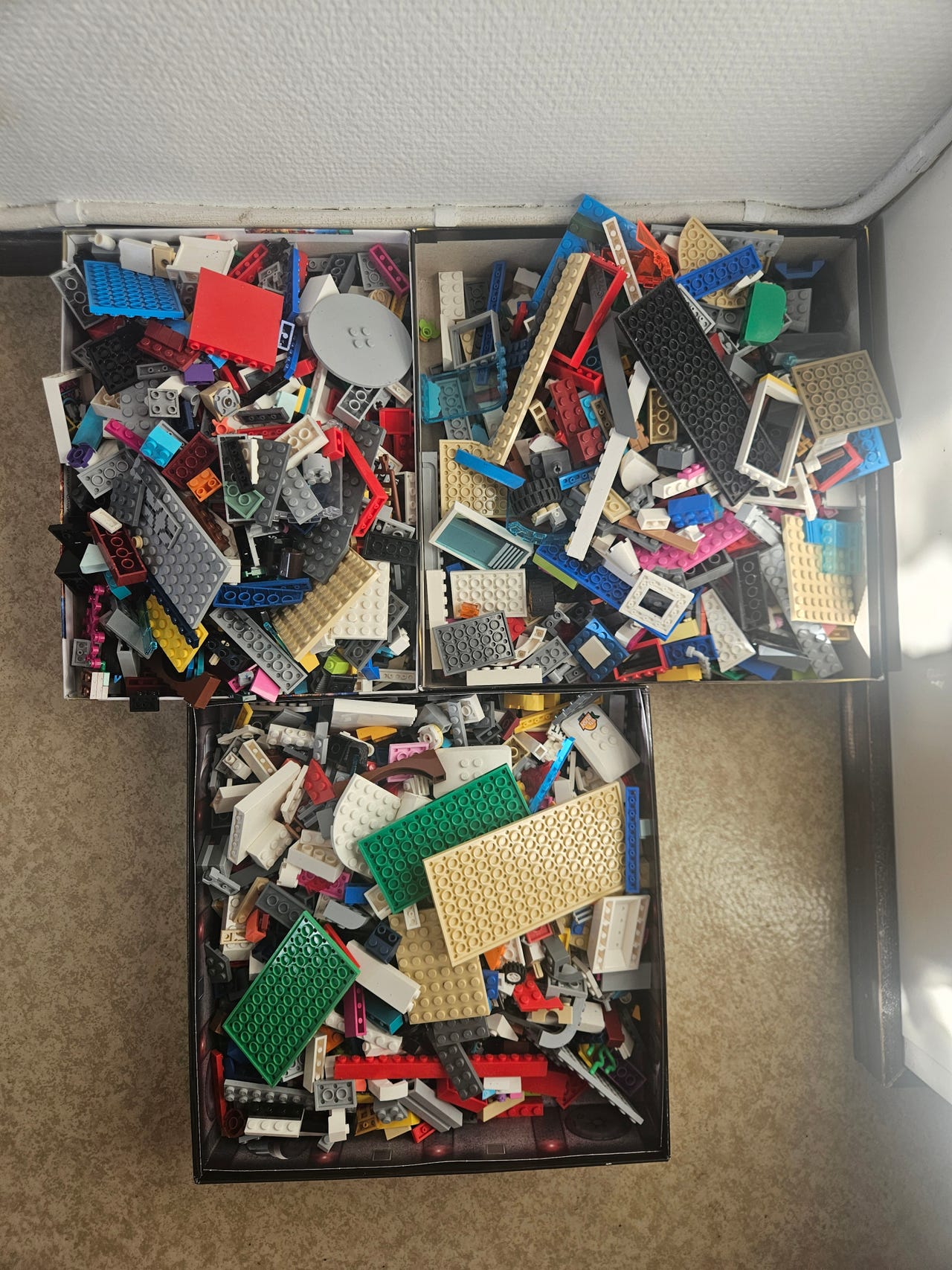 3kg aitoja lego palikoita