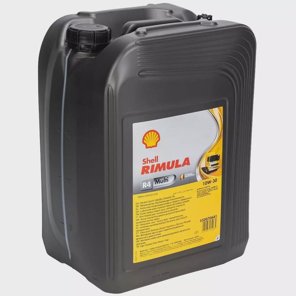 Shell Rimula R4 Multi 10W-30 20L Öljy