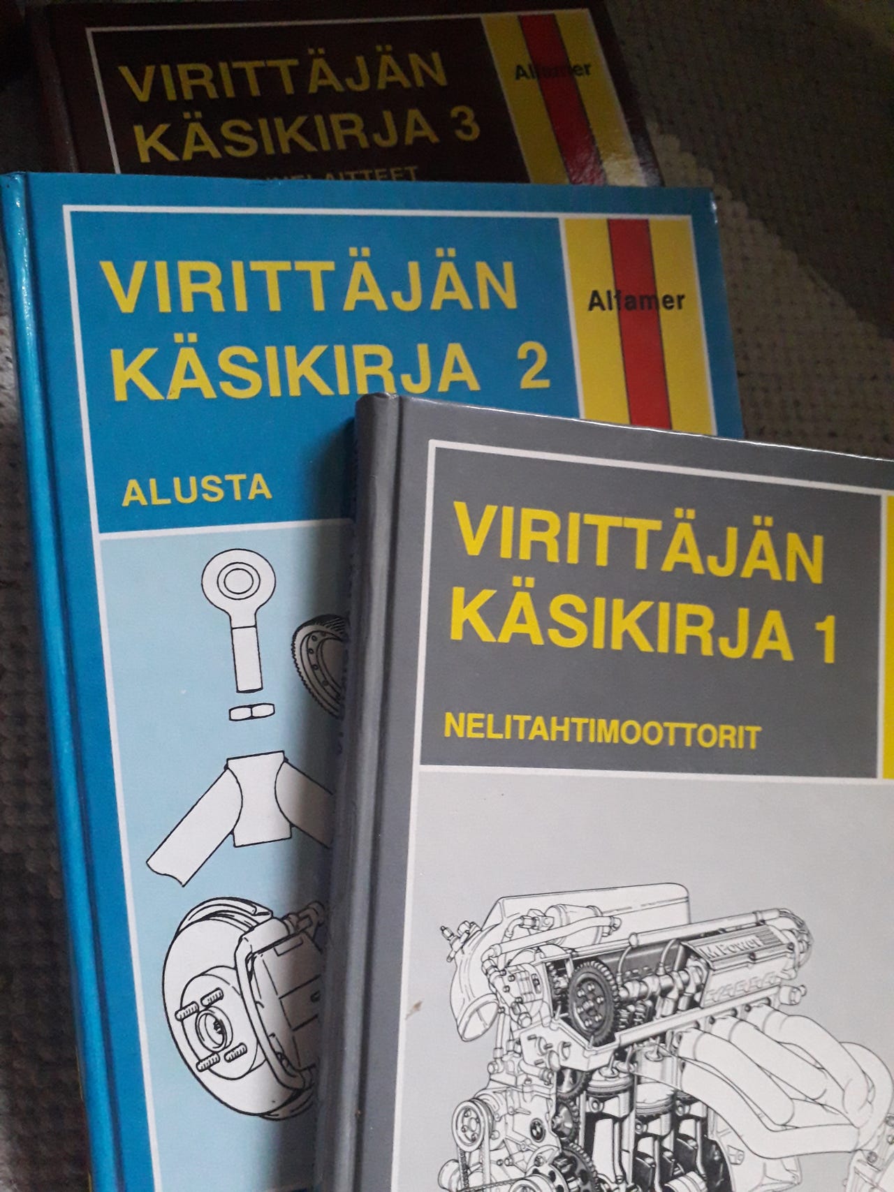 Alfamer virittäjän käsikirja 1,2,3