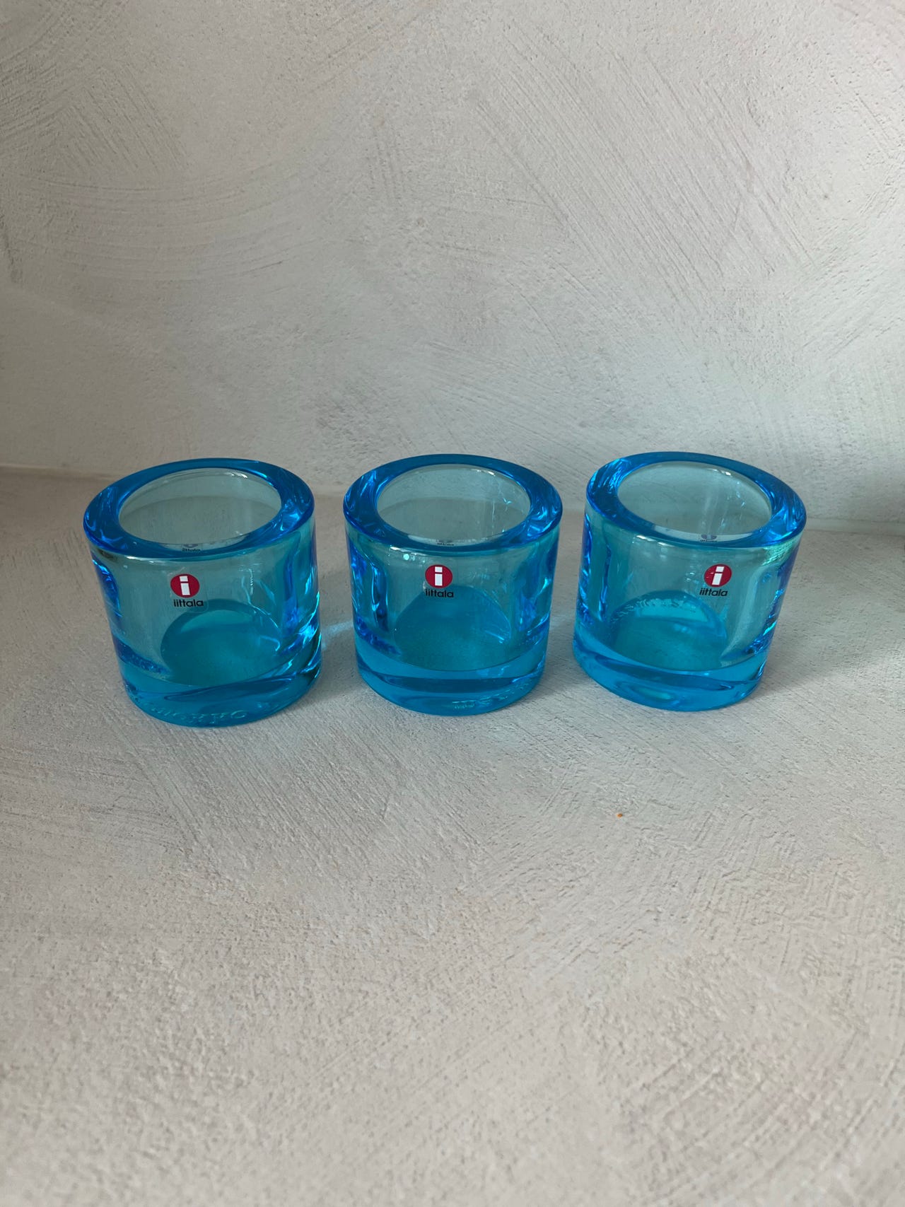 Iittala x Marimekko Kivi-tuikut turkoosi 3 kpl