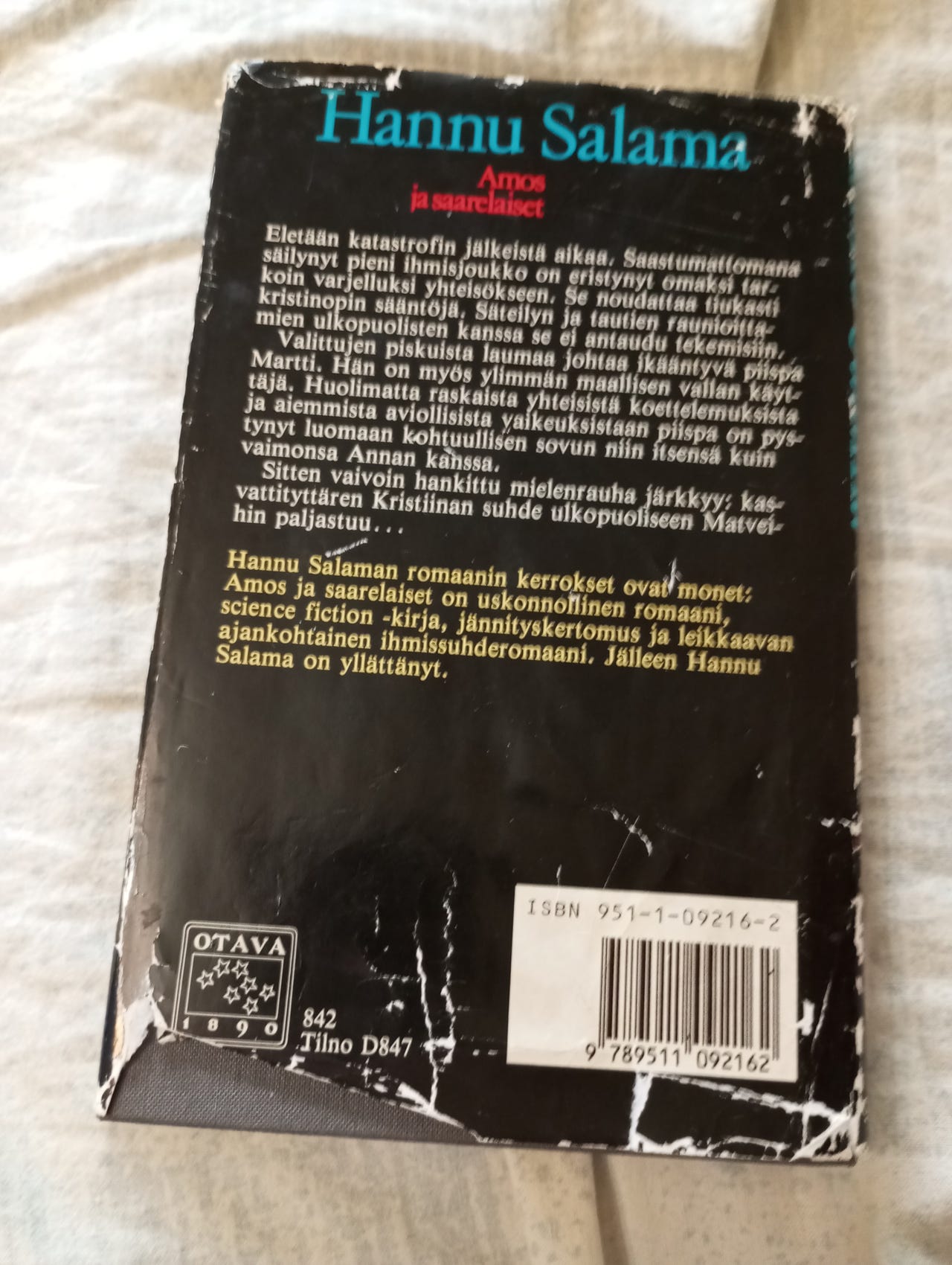 Hannu Salama Amos ja saarelaiset + Aleksei Kivi Valitut teokset k