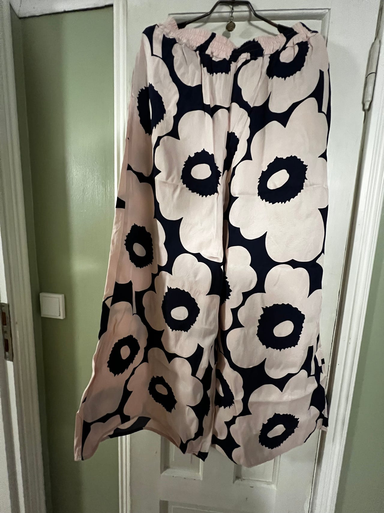 Marimekko Eranto Unikko housut, lyocell-sekoite, koko L