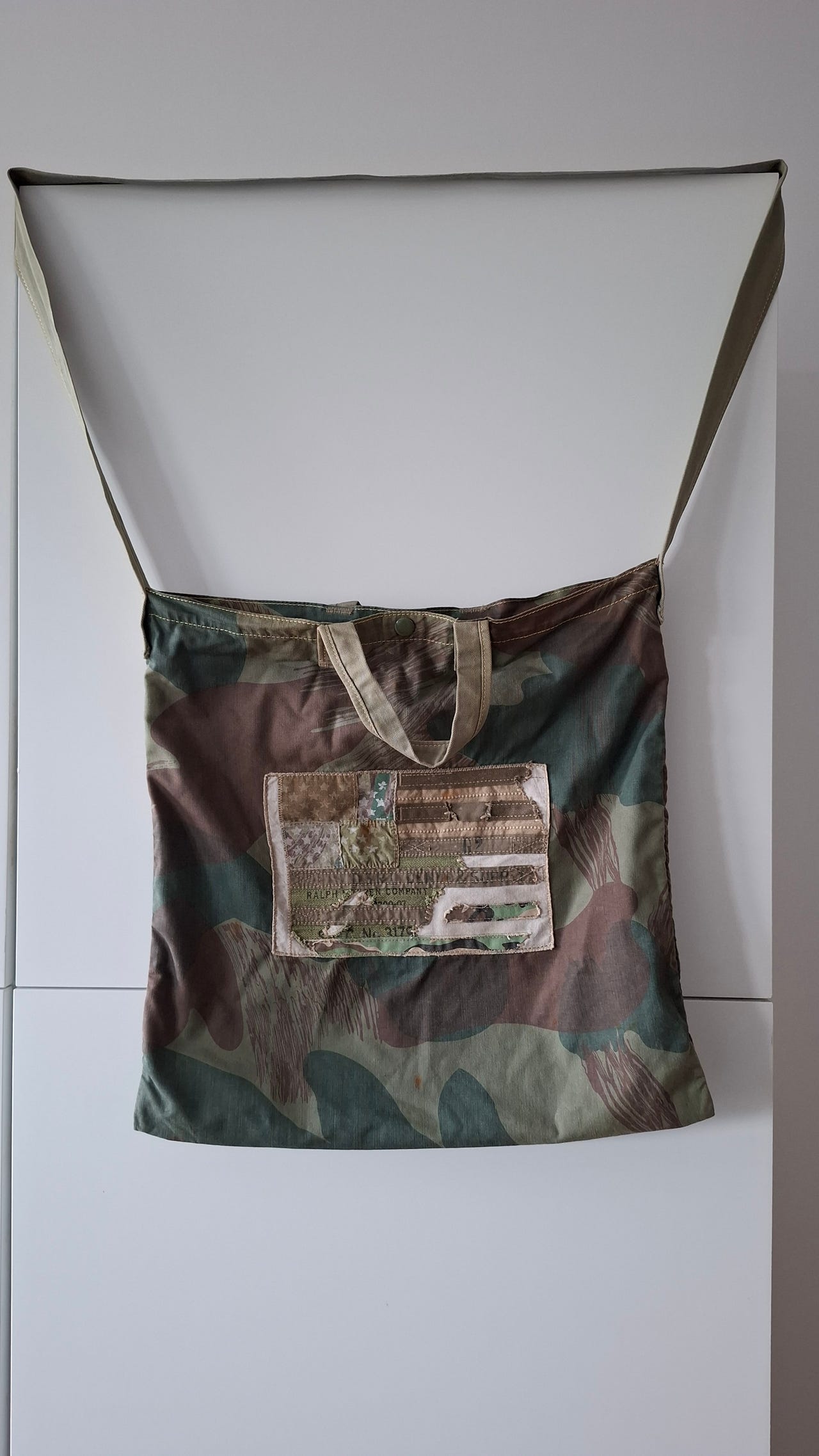 Ralph Lauren Denim & Supply kangaskassi camo unisex