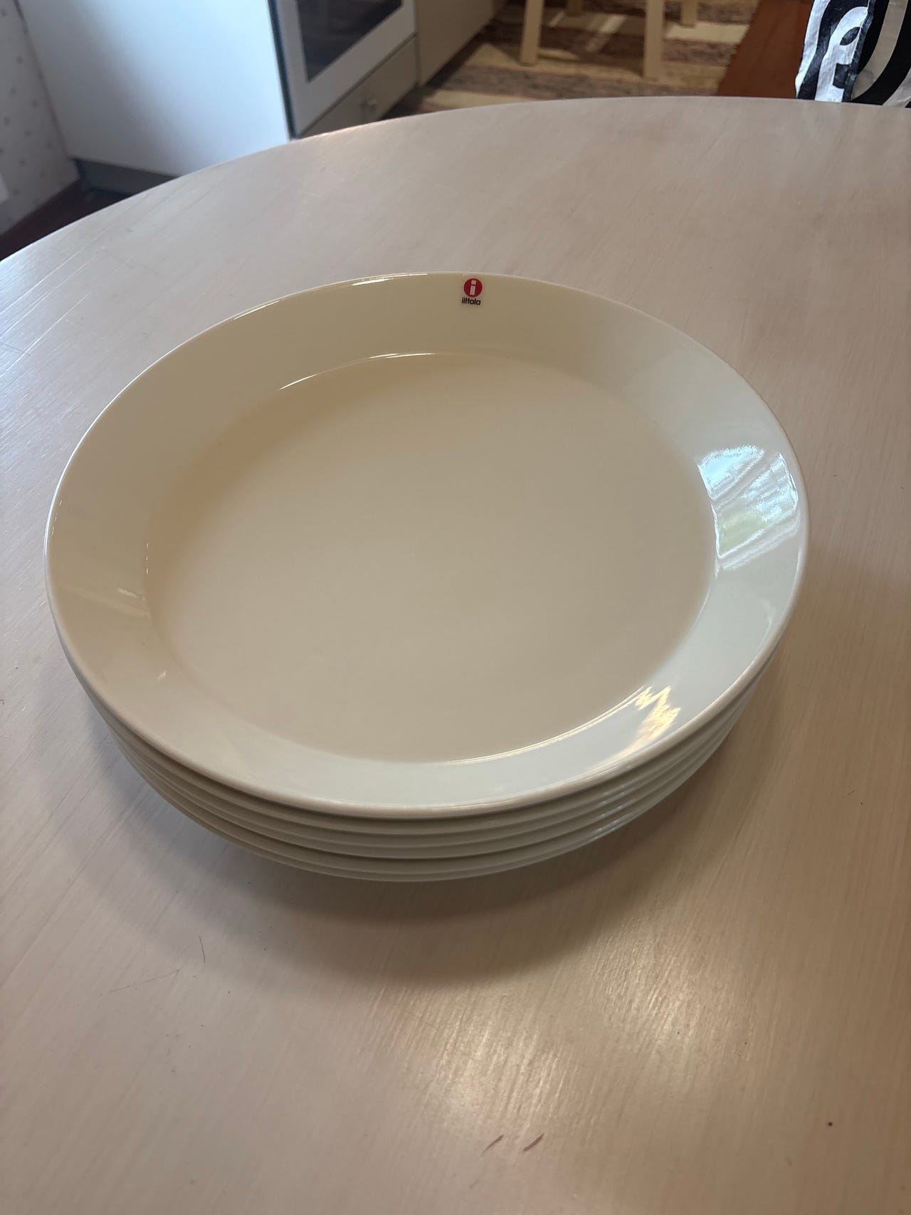 Iittala Teema valkoiset lautaset 6kpl