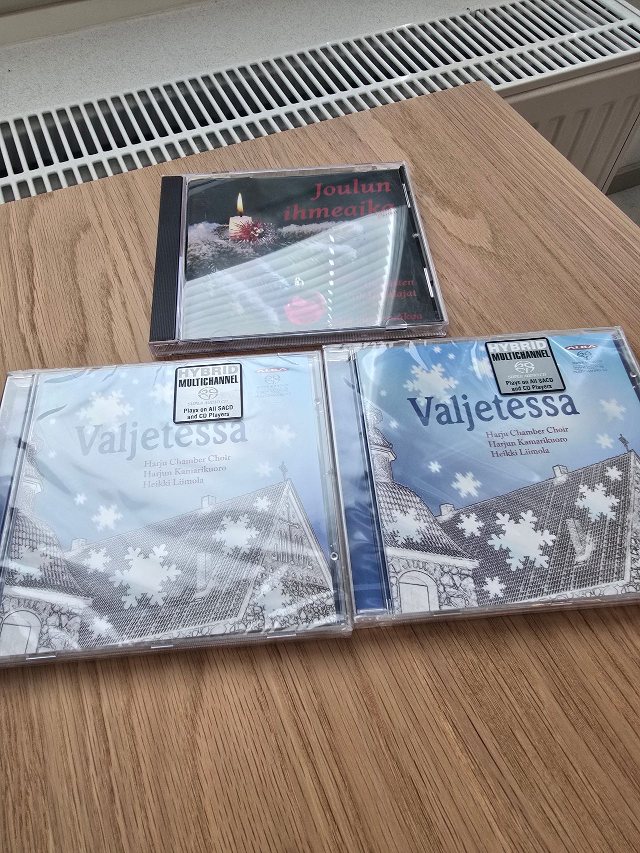 Loput kolme CD-levyä settinä