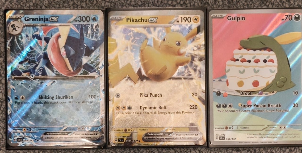 Pokemon-kortteja
