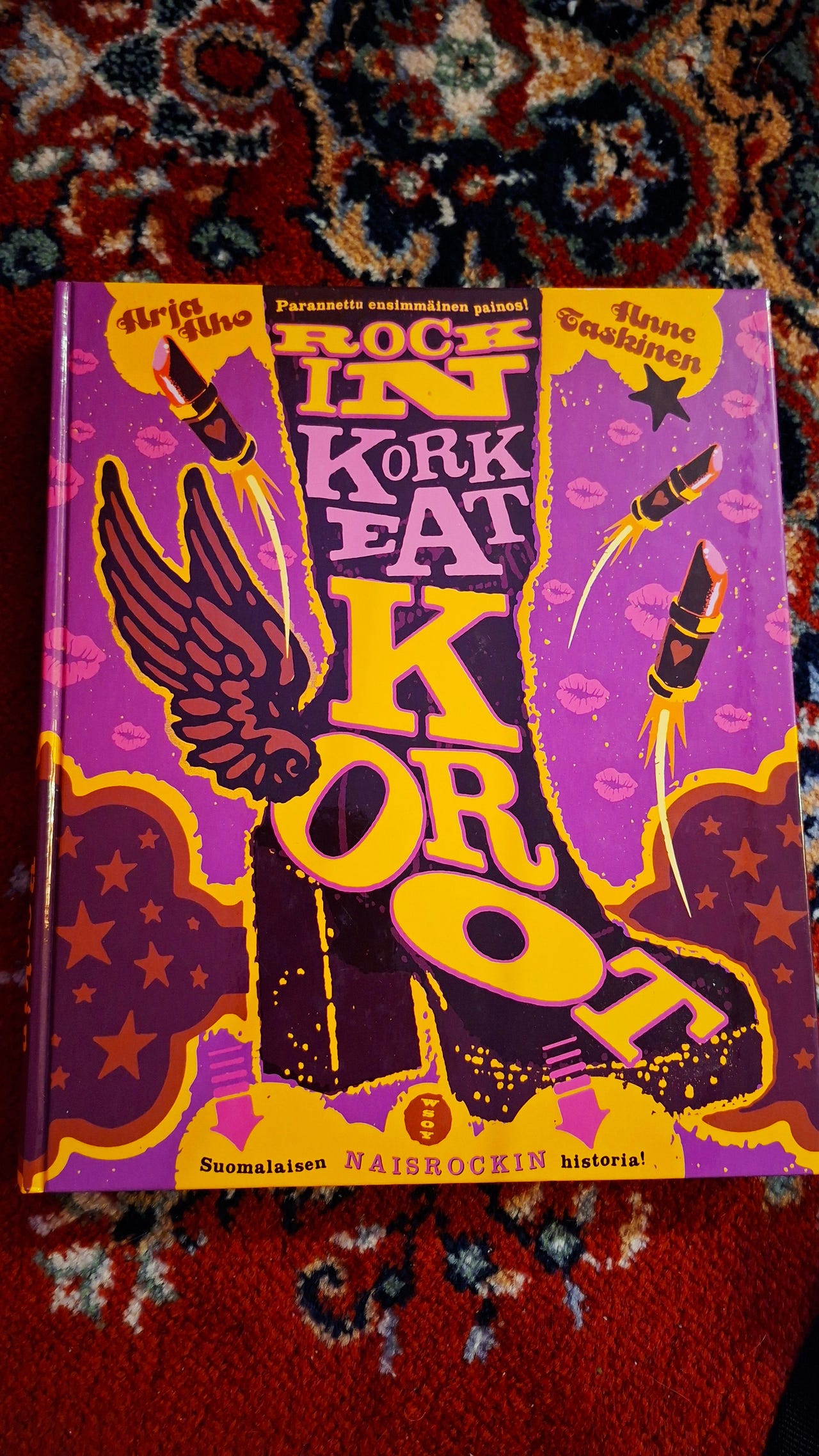 Rockin Korkeat Korot -kirja