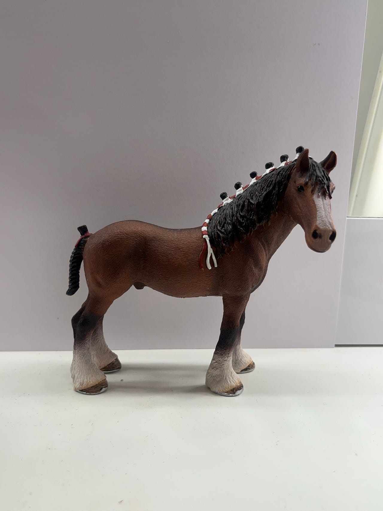 Schleich hevonen ruskea lelufiguuri