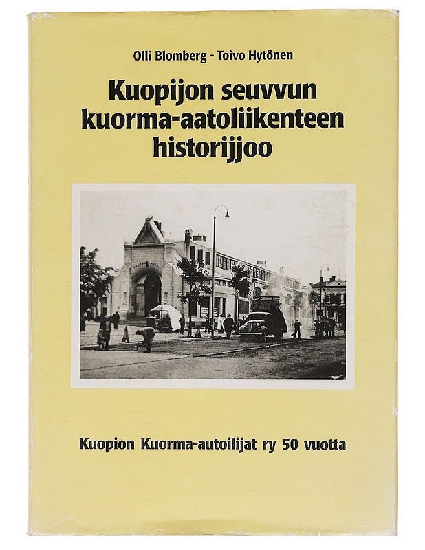 Kuopijon seuvvun kuorma-aatoliikenteen historijjoo : Kuopion Kuor