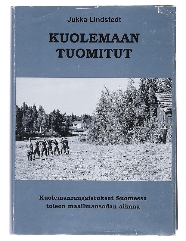Kuolemaan tuomitut - Lindstedt , Jukka