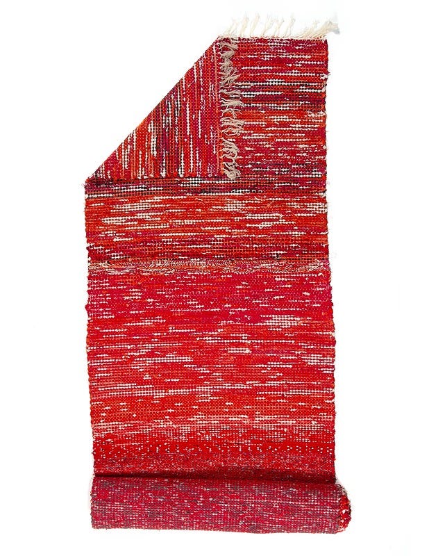 Räsymatto, 72 x 314 cm