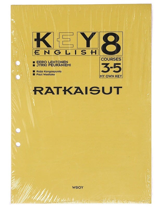 Key English 8 My Own Key Ratkaisut - Raija Kangaspunta, Eero Leht