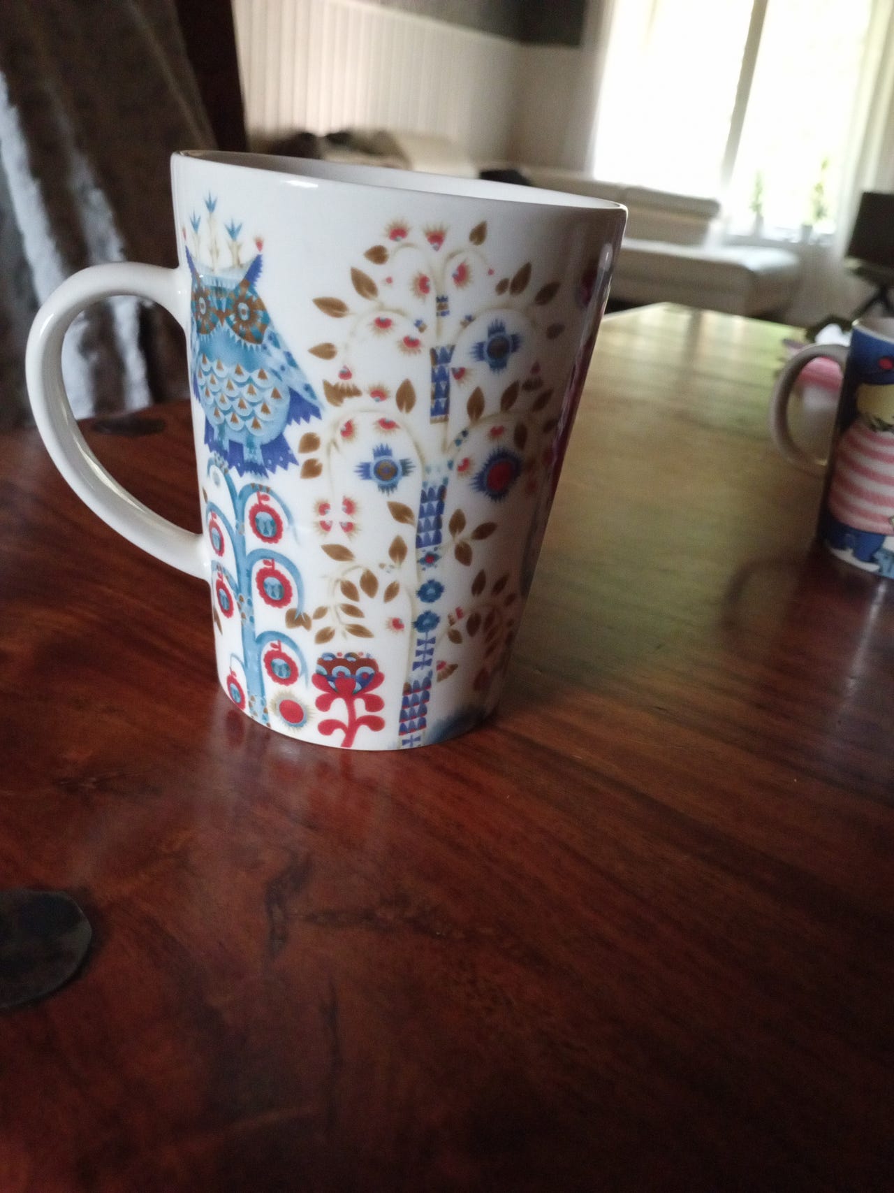 Iittala muki pöllökuvio