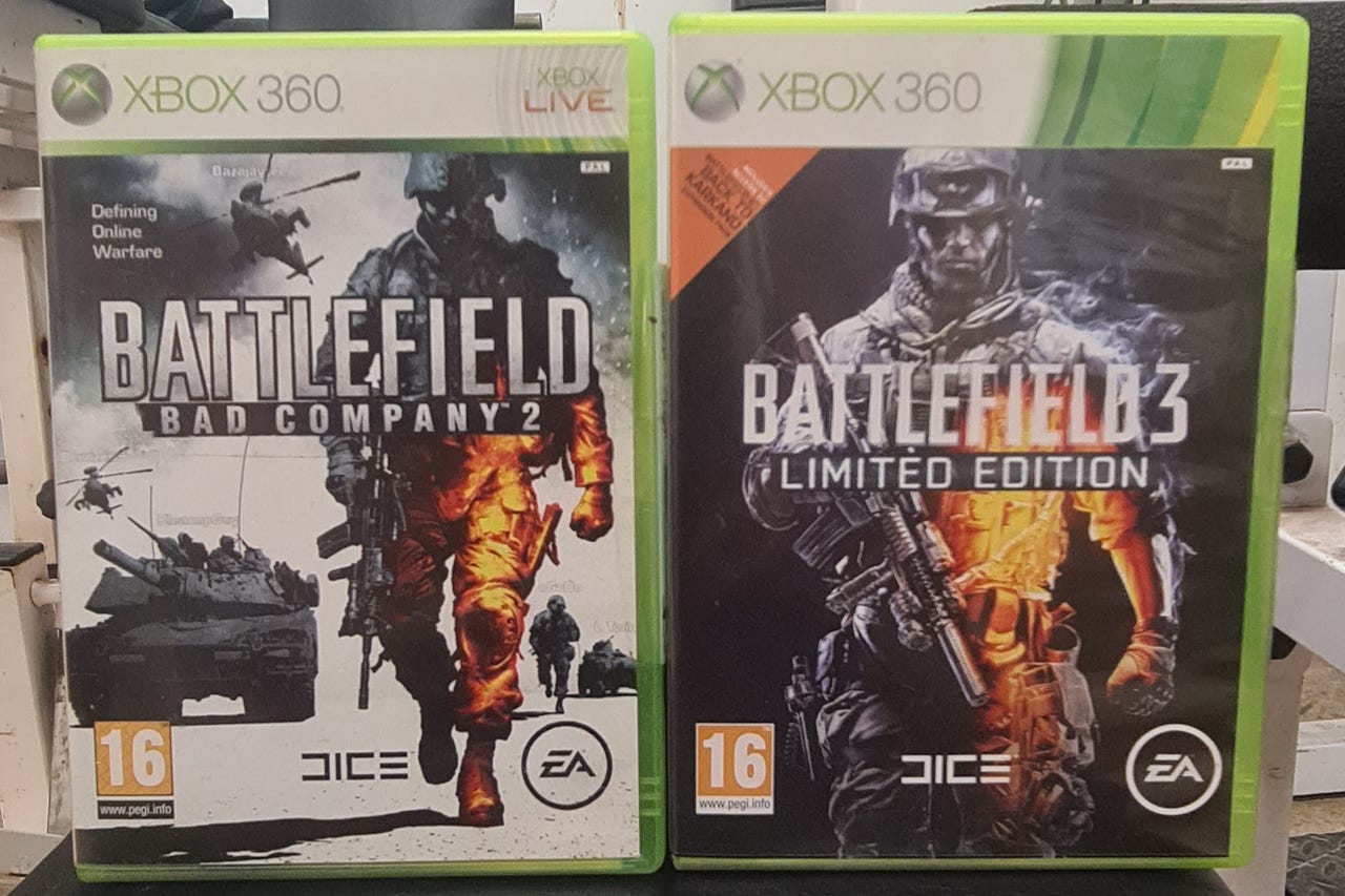 Battlefield 3 limited edition & bad company 2