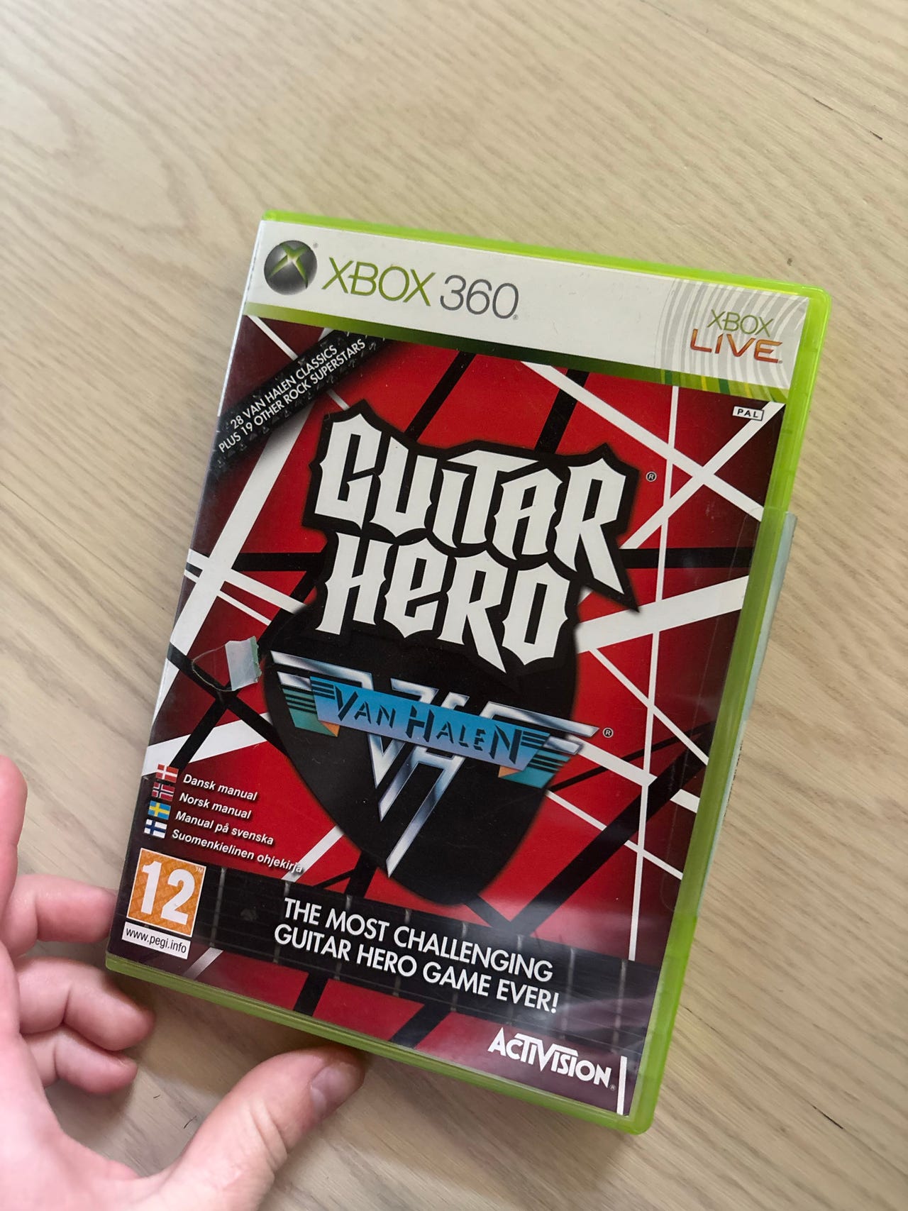 Guitar Hero Van Halen Xbox 360 peli