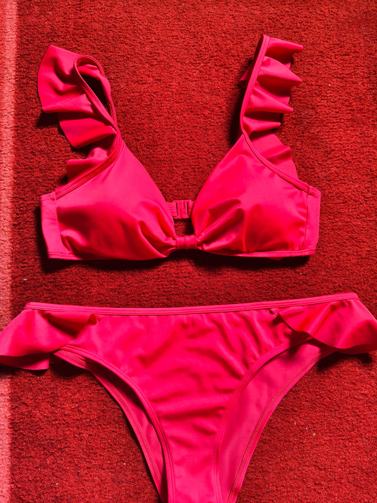 Bikinit fucsian väriset koko 40-42