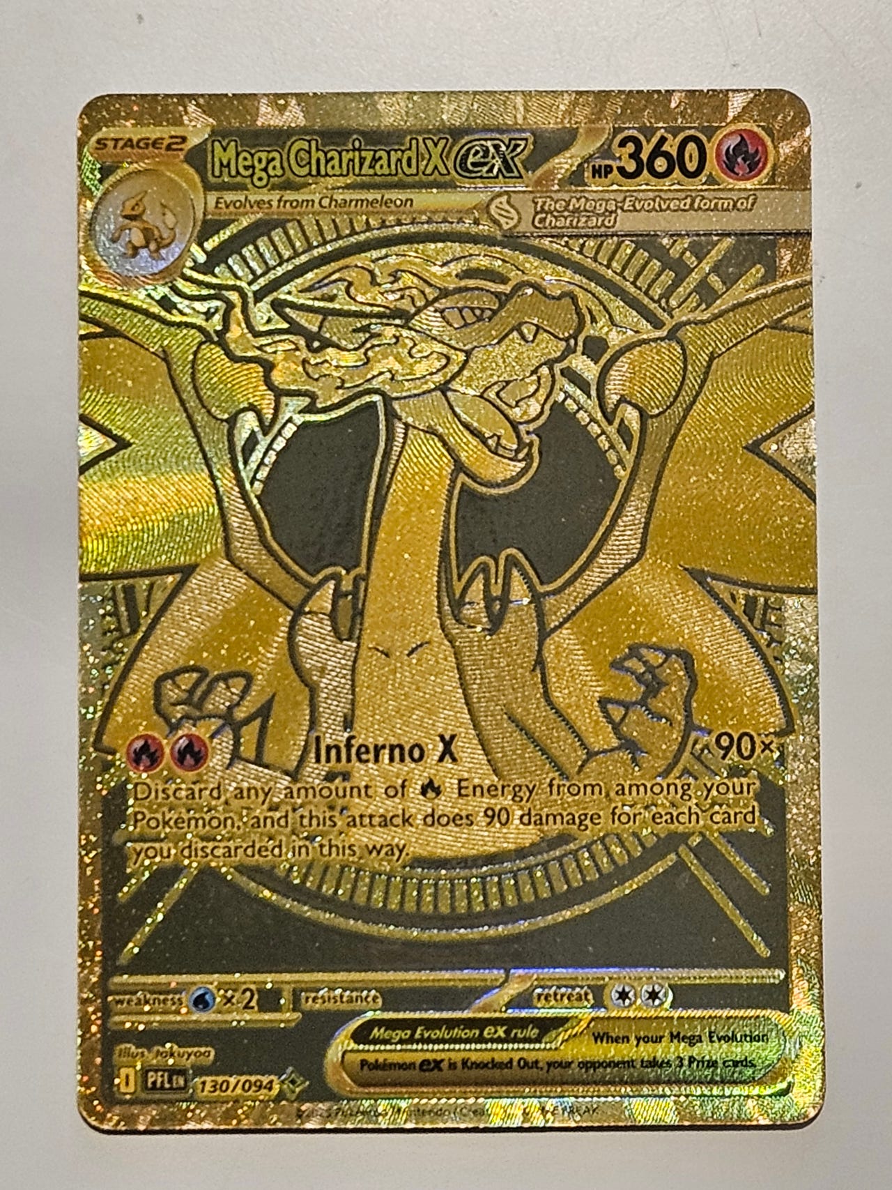 Mega Charizard ex 130 Pokemon kortti