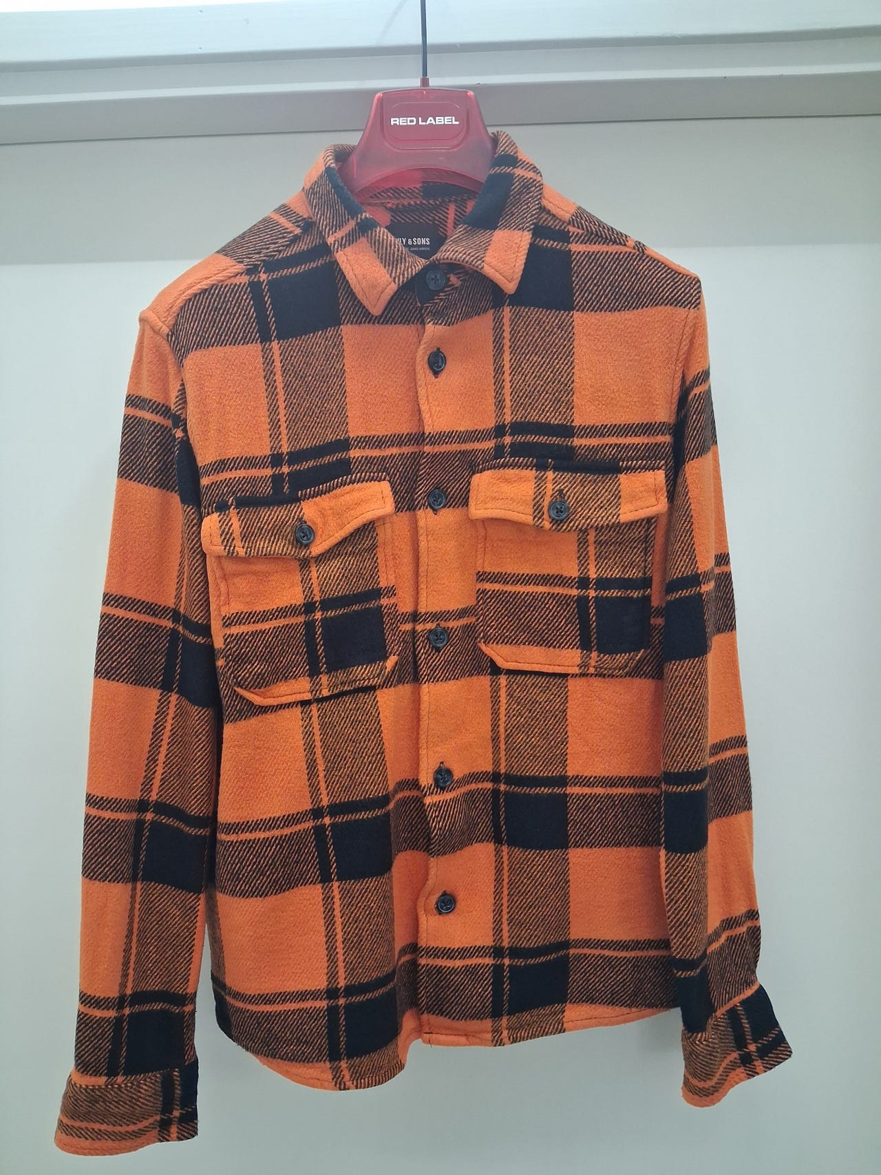 Only & Sons L-koko (S-M) Overshirt