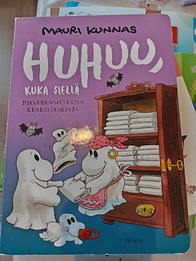 Huhuu kuka siellä? lastenkirja