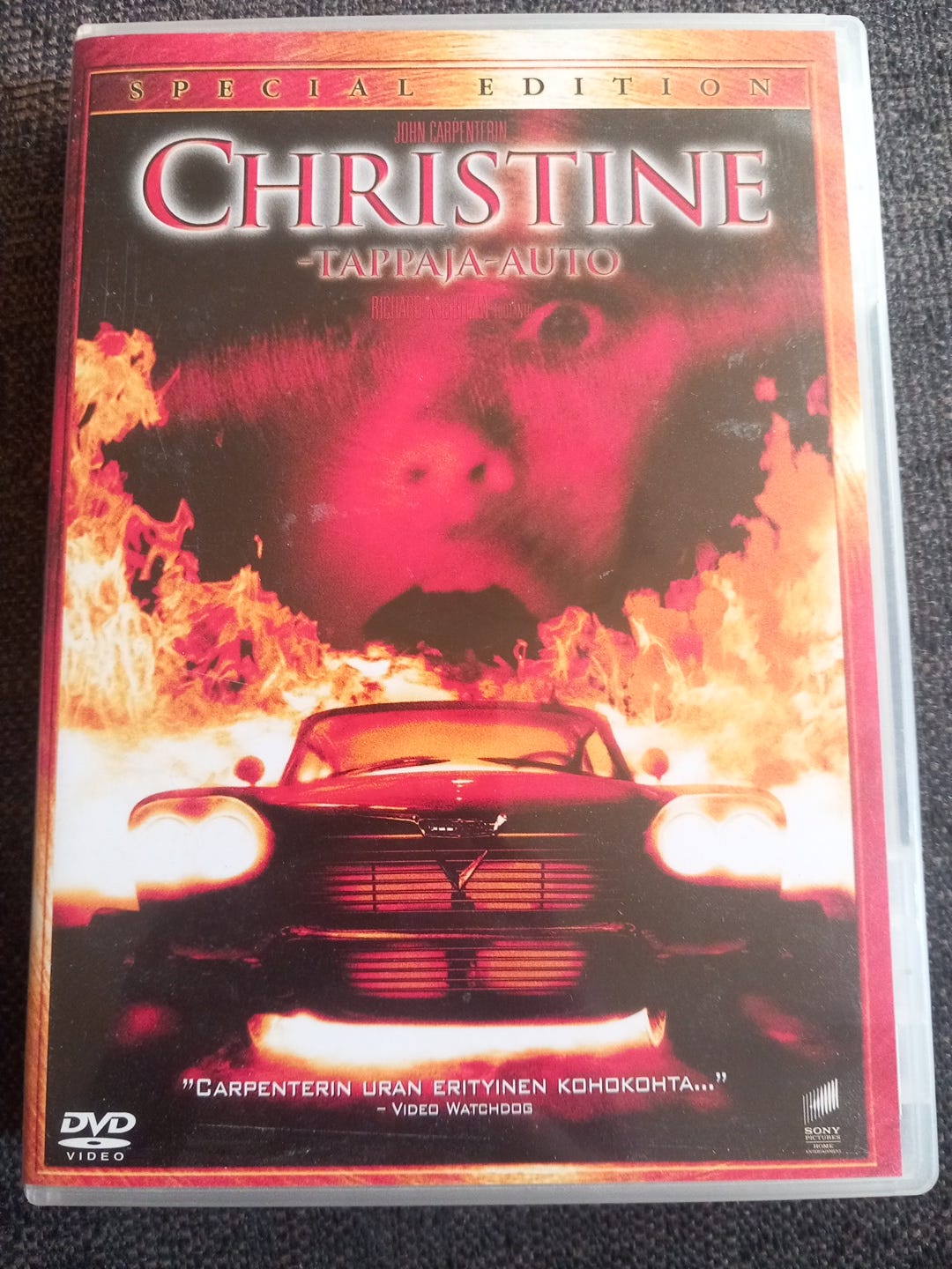 Christine – Tappaja-auto DVD