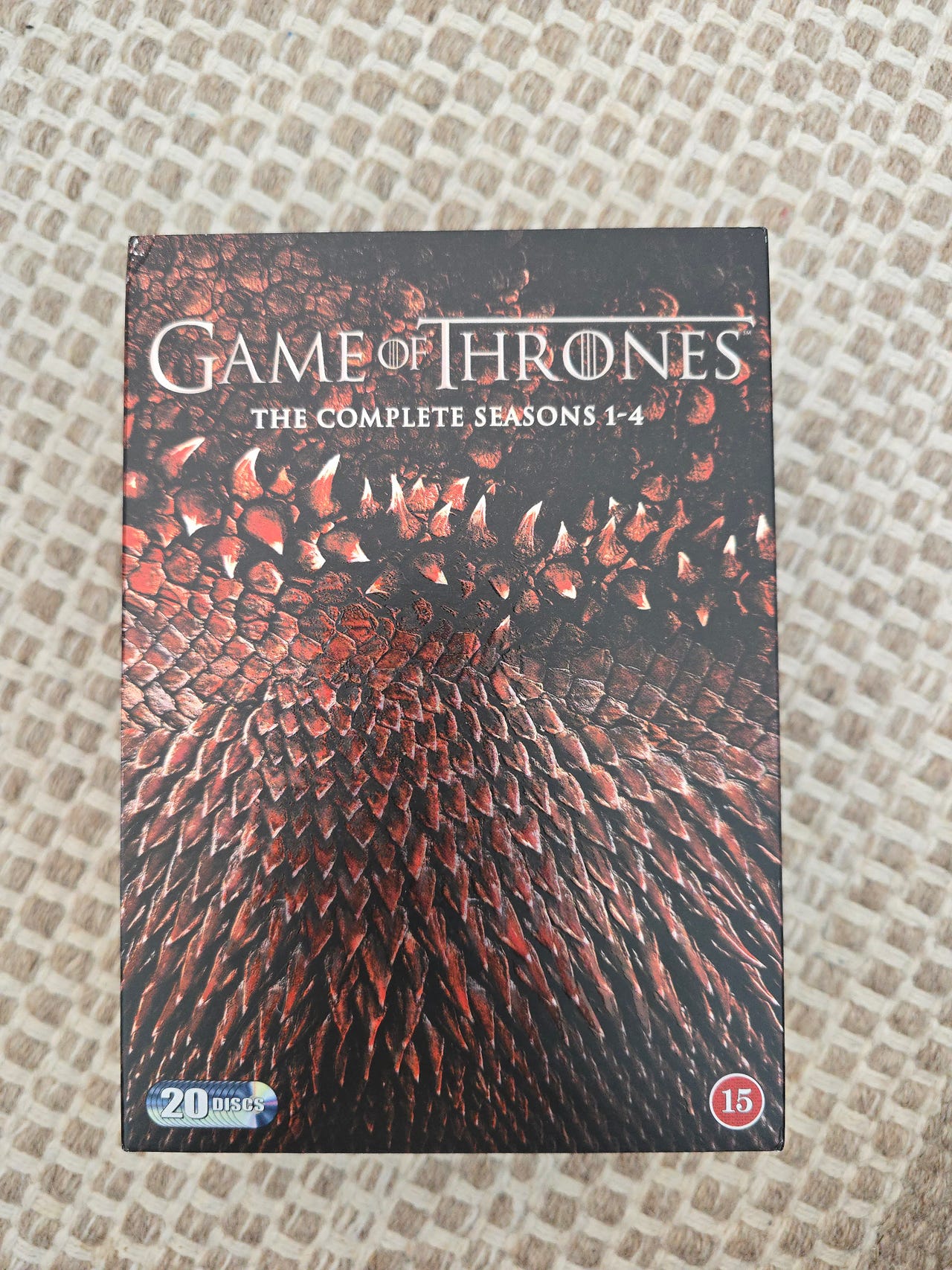 Game of Thrones Tuotantokaudet 1-4 DVD-boksi