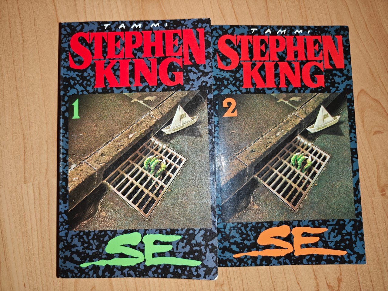 Stephen King SE 1–2 pokkarit suomeksi