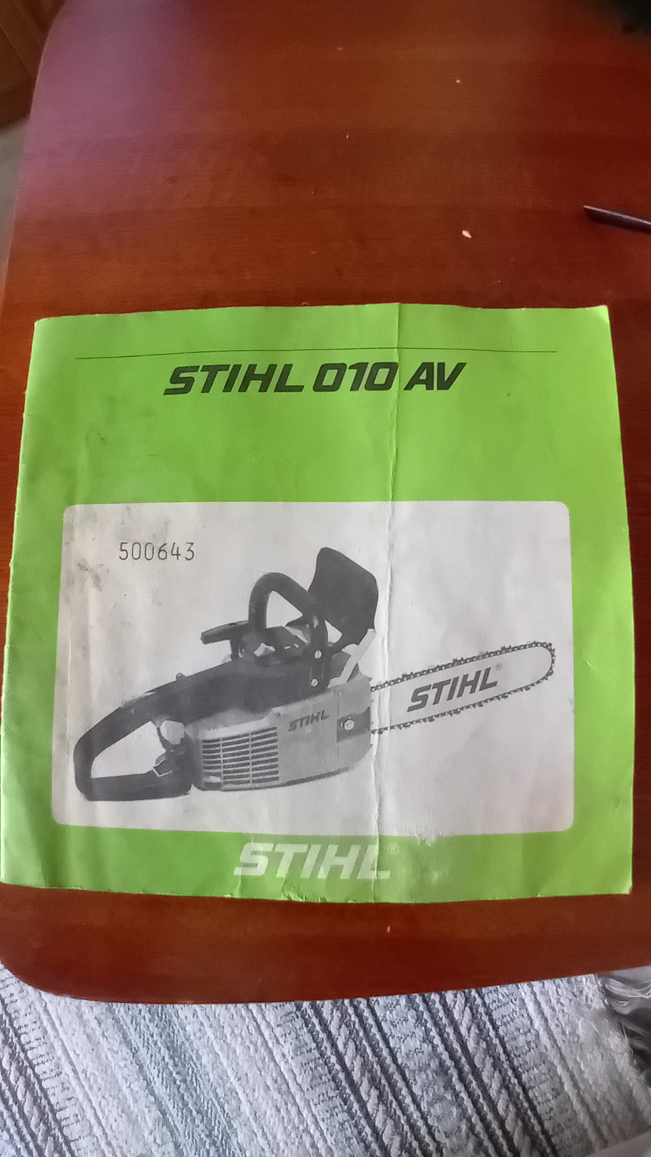 Stihl käyttöohjevihko