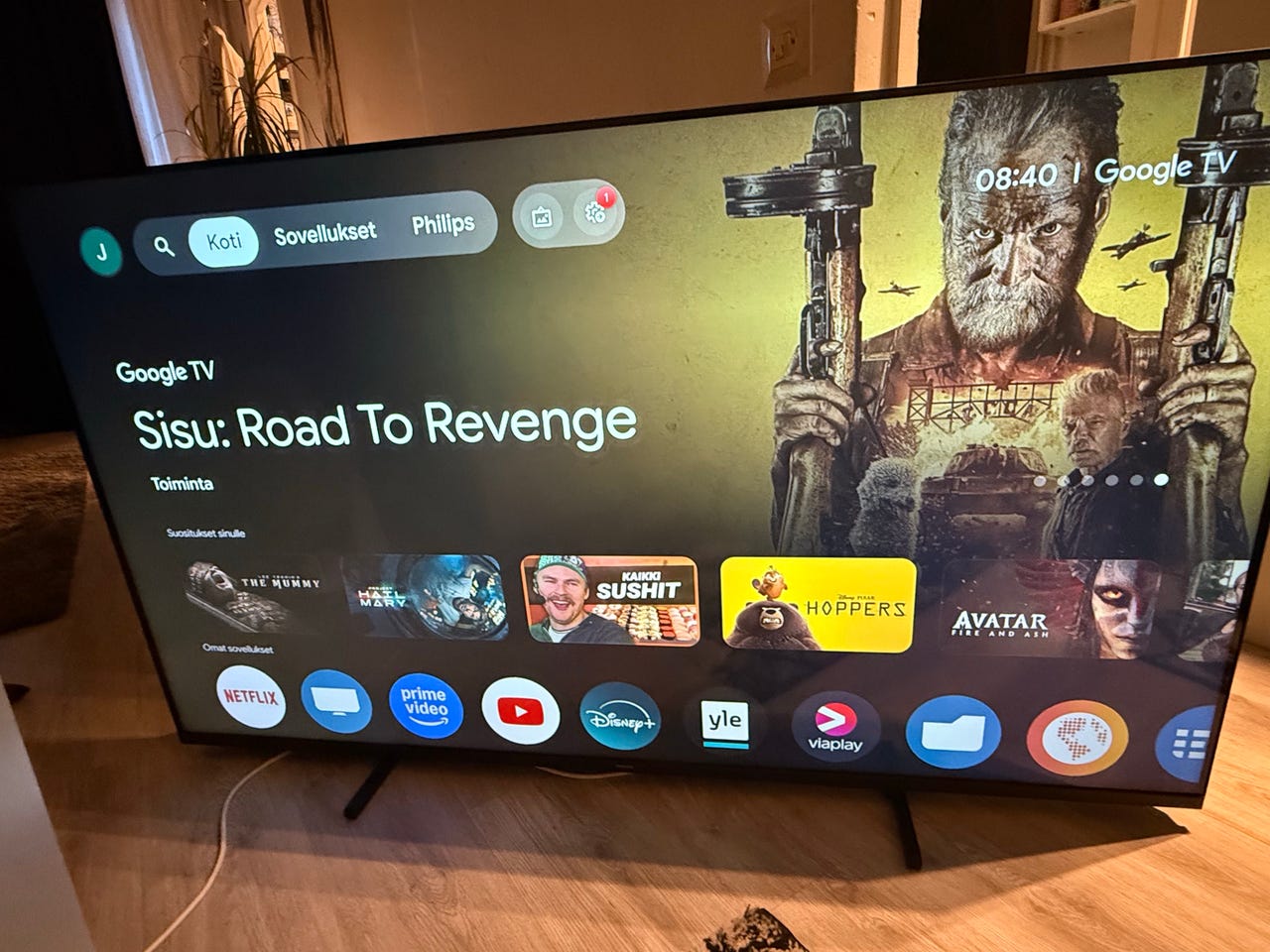 Philips älytelevisio 4K HDR Google TV