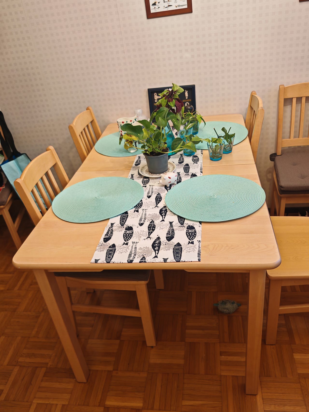 Jykevä koivu ruokailuryhmä