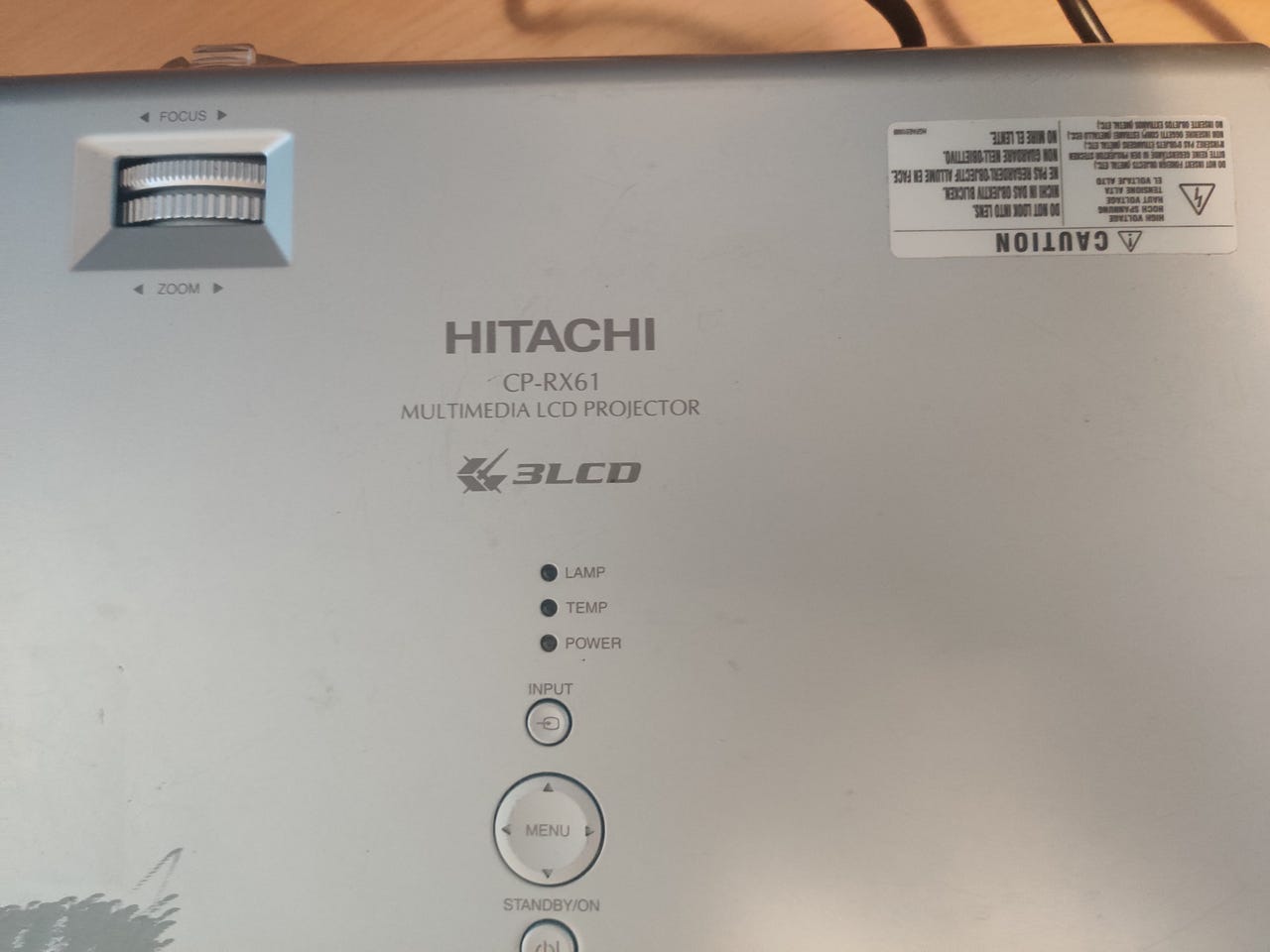 Hitachi CP-RX61 LCD-dataprojektori