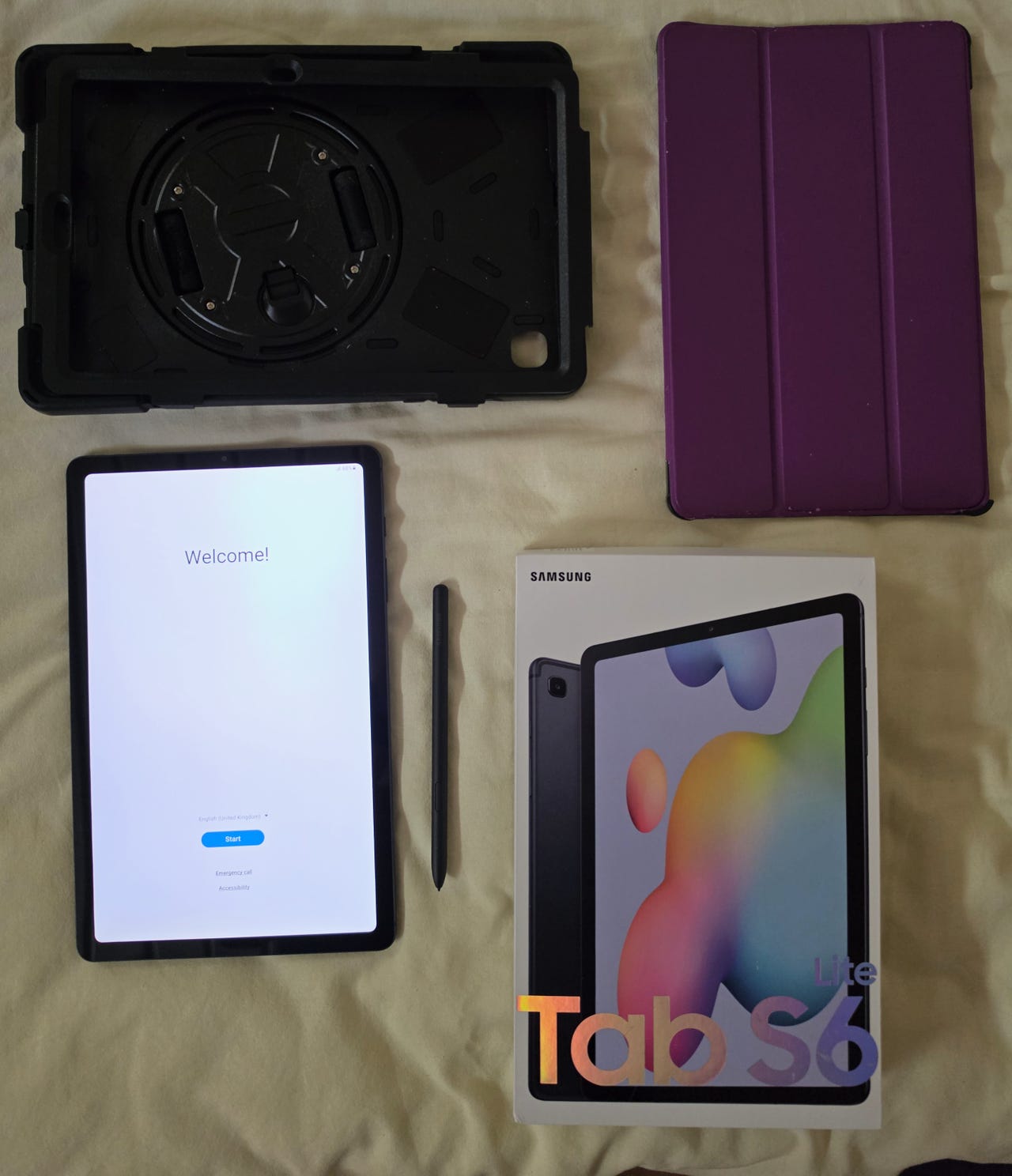 Samsung Galaxy Tab S6 Lite 4G 64GB (SM-P615) + suojakuoret