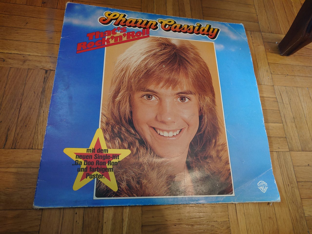 Shaun Cassidy thats rockn roll lp-levy
