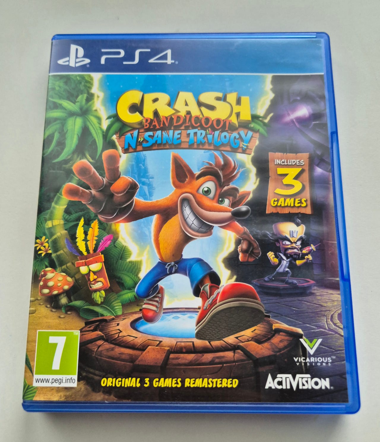 PS4 Crash Bandicoot N. Sane Trilogy